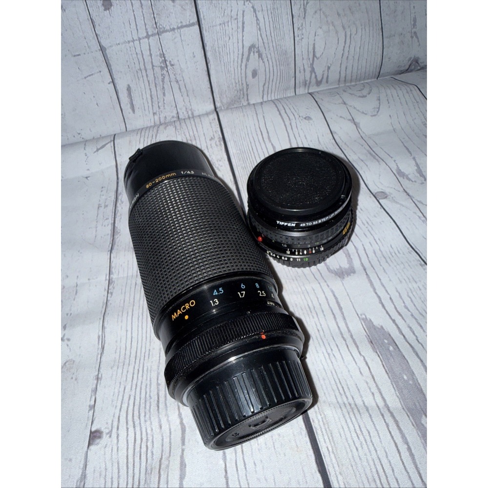MC Rokinon 80-200mm f/4.5 Auto Zoom Macro Lens for Nikon F Mount Japan